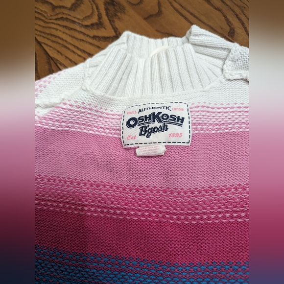 Osh Kosh B'gosh Poncho. Toddler size 4. GUC. Cotton polyester blend. - Picture 5 of 5